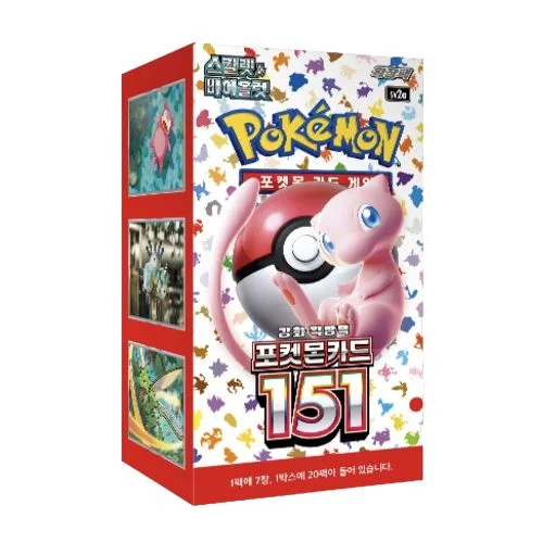 Pokémon SV2a 151 - Booster Box [KOR]