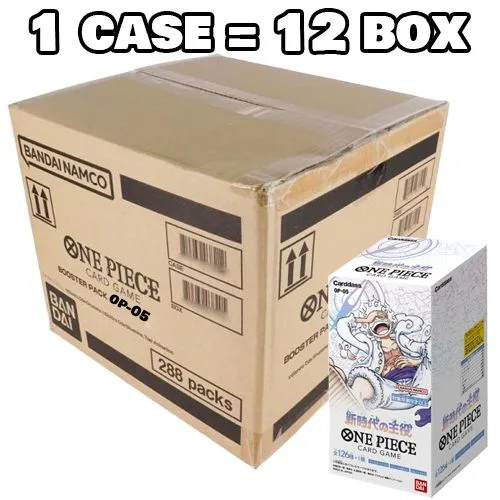 One Piece TCG OP-05 CASE (12 x Booster Box) [JAP]