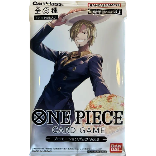 One Piece TCG – Booster Pack Promo Vol.3 Sanji [JAP]