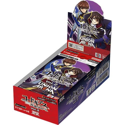 Union Arena Code Geass Lelouch of the Rebellion Vol.2 EX02BT - Booster Box [JAP]
