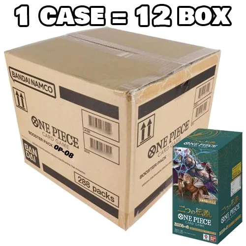 One Piece TCG OP-08 CASE (12 x Booster Box) [JAP]