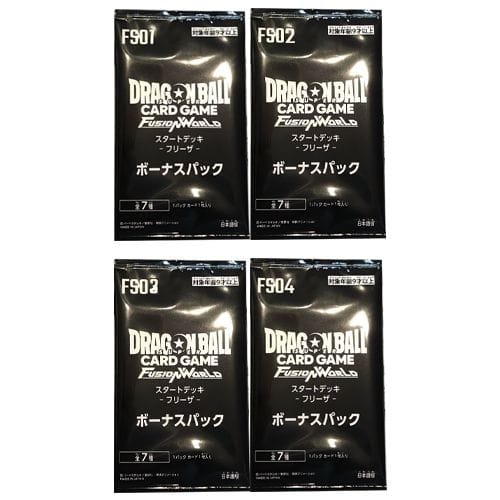 Dragon Ball TCG - Starter Deck Bonus Pack Fusion World [JAP]