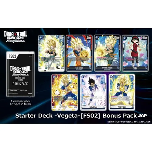 Dragon Ball TCG - Starter Deck Bonus Pack Fusion World [JAP] - immagine 3
