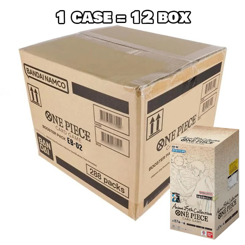 One Piece TCG EB-02 - CASE (12 x Booster Box) [JAP]