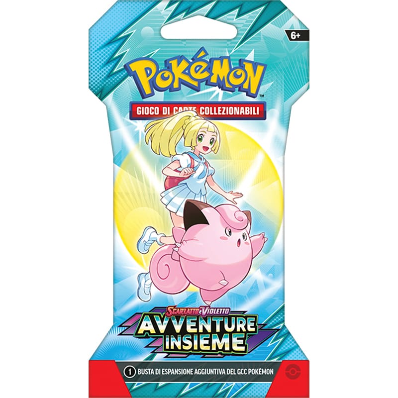 Pokémon Avventure Insieme - Booster Pack Paper Sleeve [ITA]