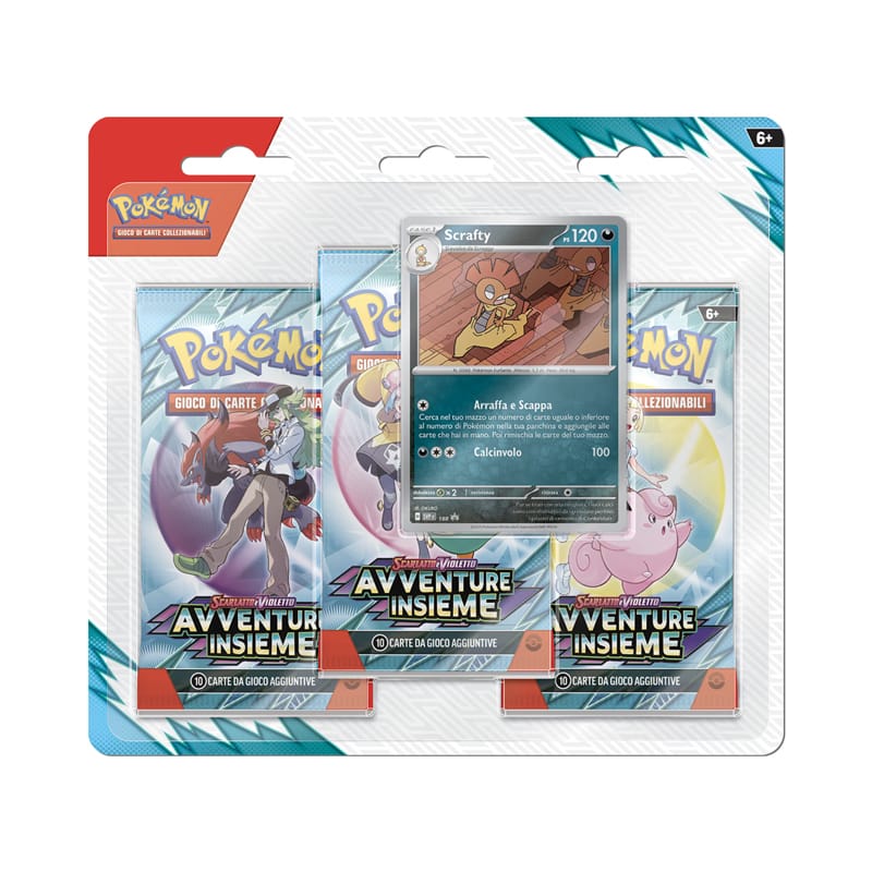 Pokémon Avventure Insieme - Scrafty Blister [ITA]