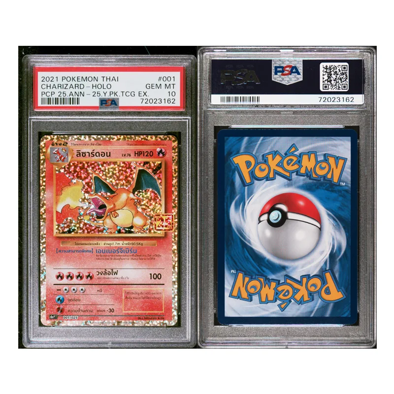 Pokémon Charizard Holo s8a-P #001 PSA10 [THAILANDESE] - immagine 3